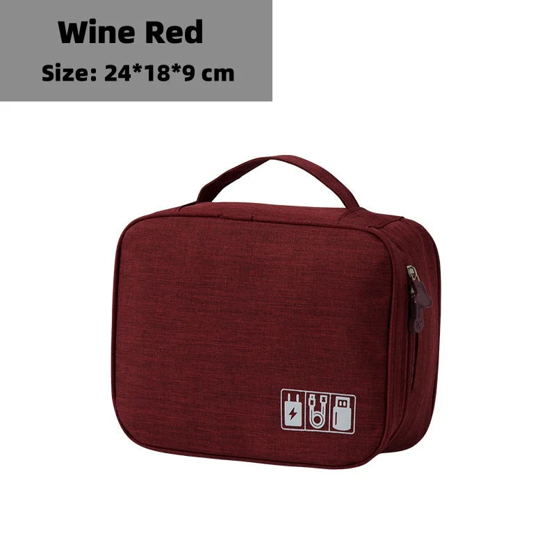 Cable accessories travel case