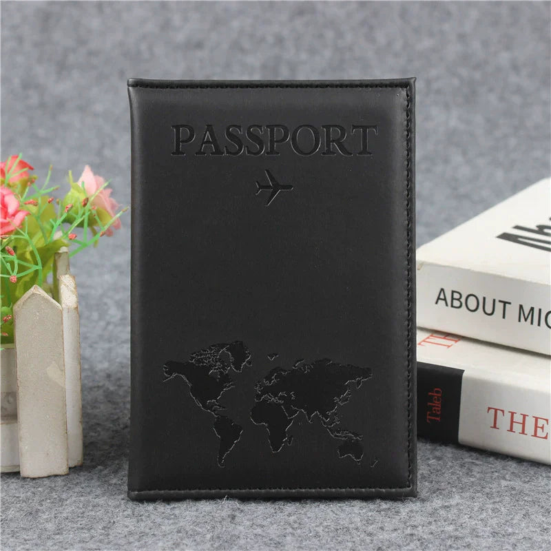 Passport cover designed to travel safe