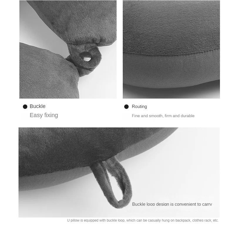 Travel neck pillow made for comfort travel with relaxation