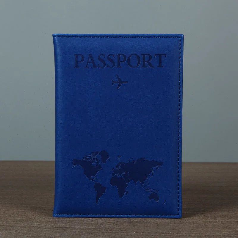 Passport cover designed to travel safe