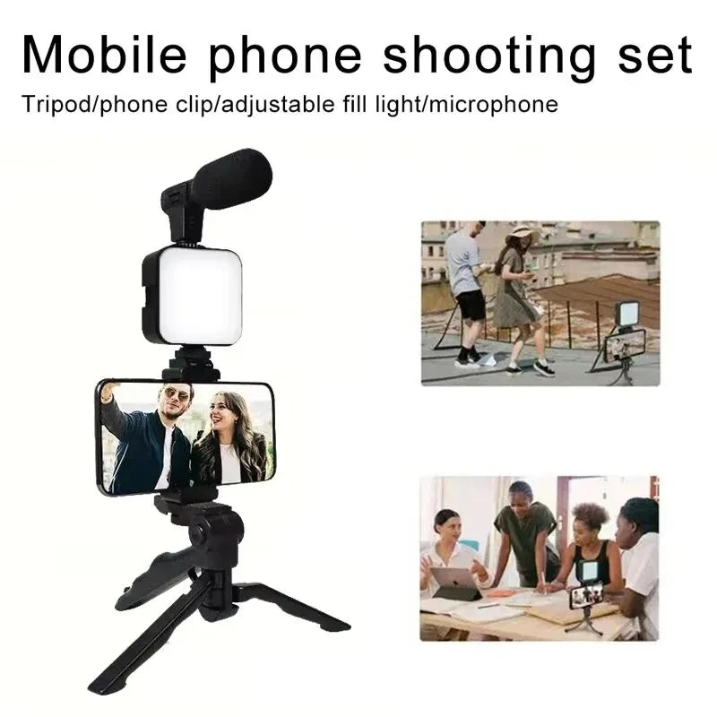 Travel tripod all in-one kit ready for on the go to create unmatchable content!