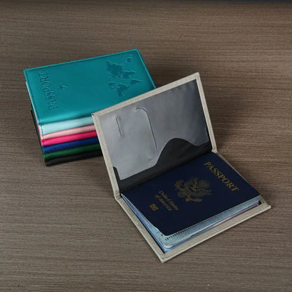 Passport cover designed to travel safe