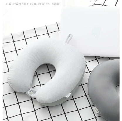 Travel neck pillow made for comfort travel with relaxation