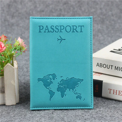 Passport cover designed to travel safe