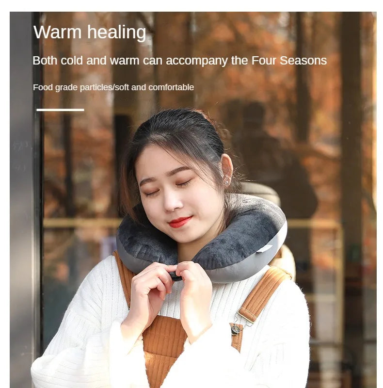Travel neck pillow made for comfort travel with relaxation