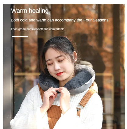 Travel neck pillow made for comfort travel with relaxation