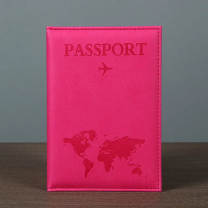 Passport cover designed to travel safe