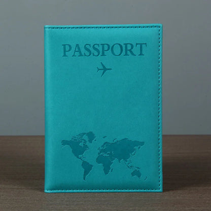 Passport cover designed to travel safe