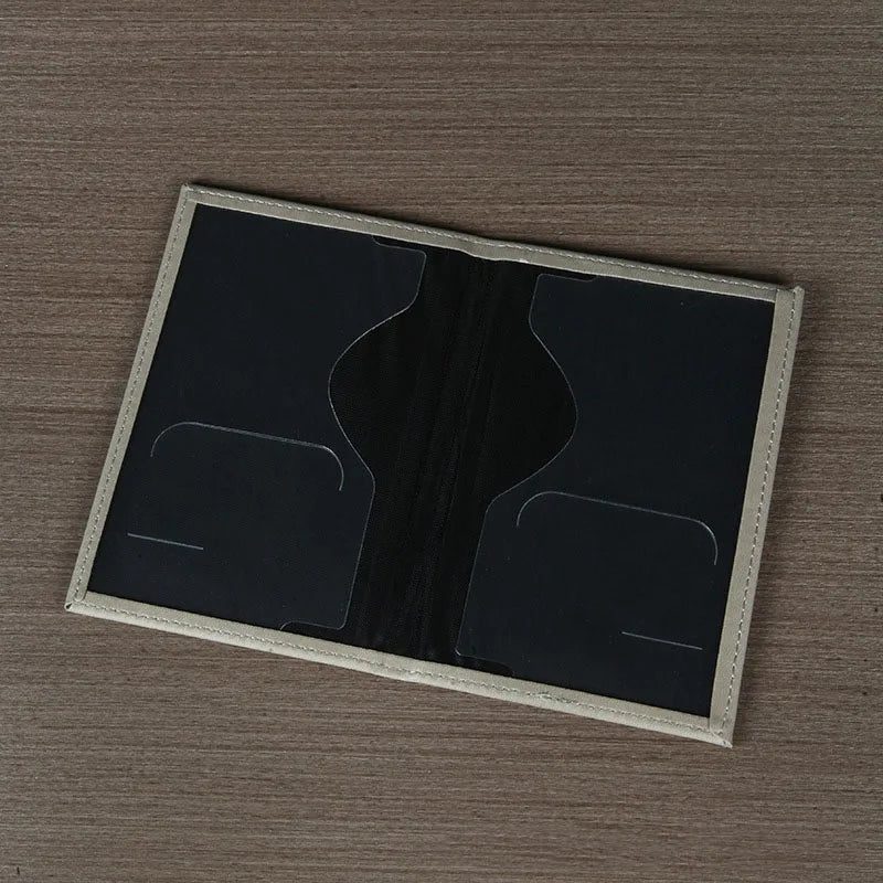 Passport cover designed to travel safe