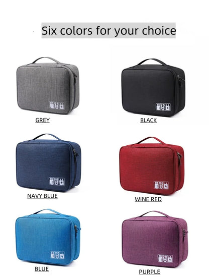 Cable accessories travel case