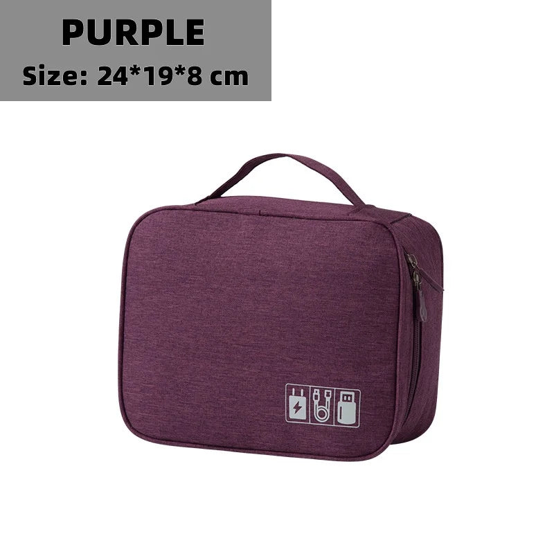 Cable accessories travel case