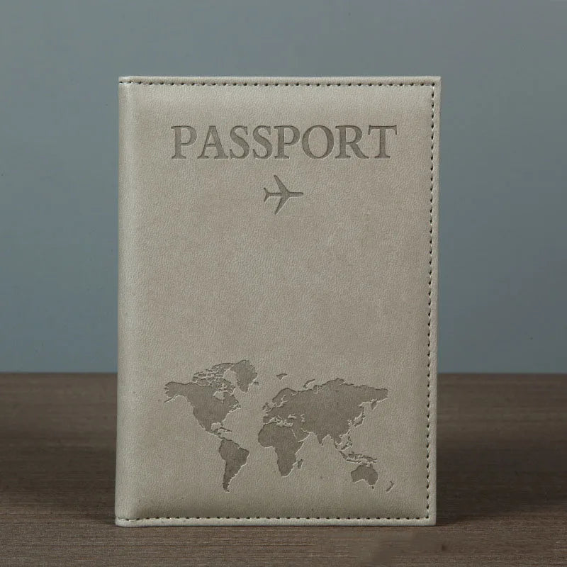 Passport cover designed to travel safe