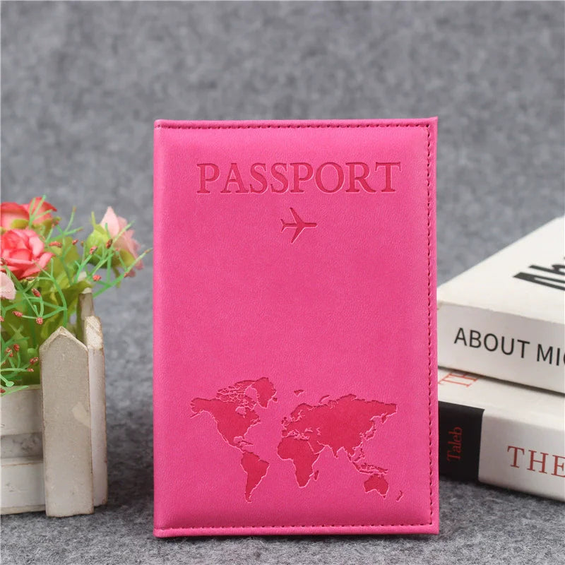 Passport cover designed to travel safe
