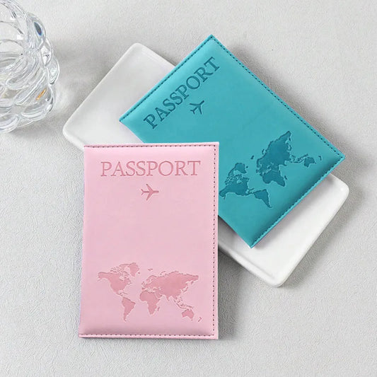 Passport cover designed to travel safe