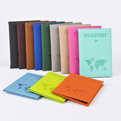 Passport cover designed to travel safe