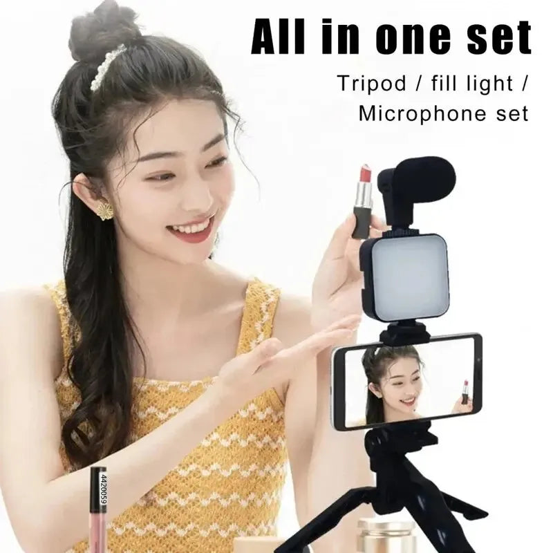 Travel tripod all in-one kit ready for on the go to create unmatchable content!