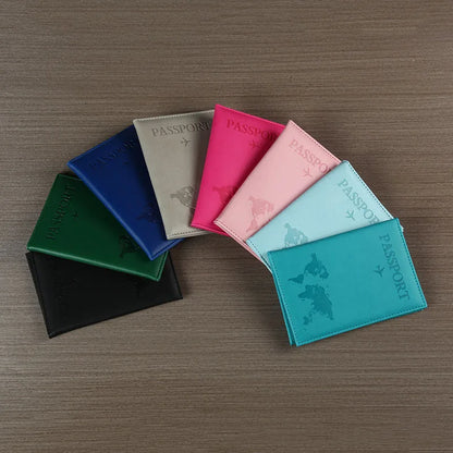 Passport cover designed to travel safe