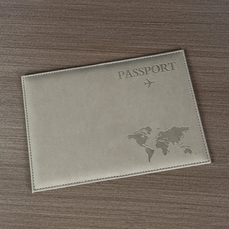 Passport cover designed to travel safe