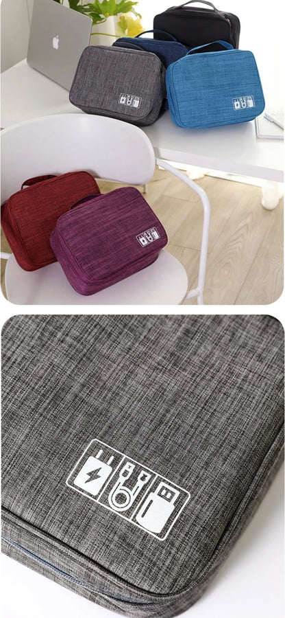 Cable accessories travel case