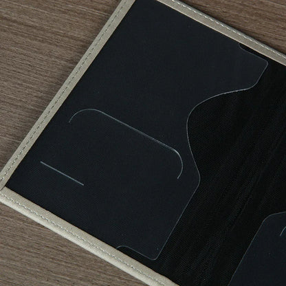 Passport cover designed to travel safe