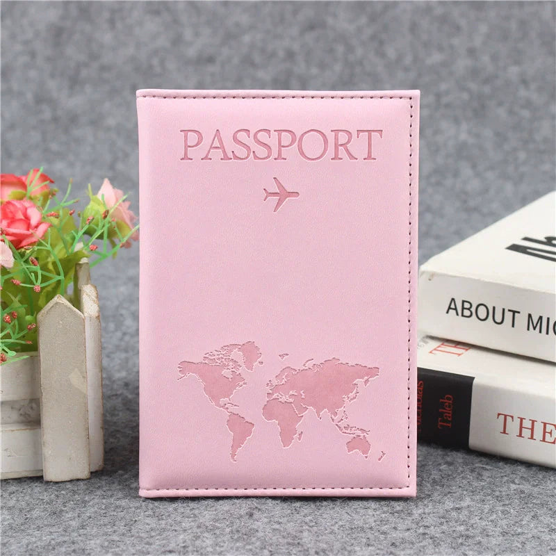 Passport cover designed to travel safe
