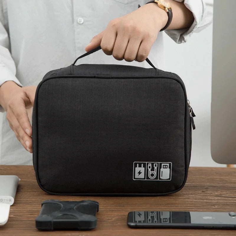 Cable accessories travel case