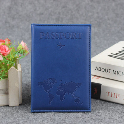 Passport cover designed to travel safe