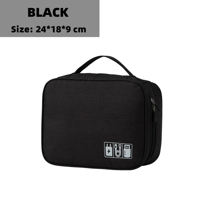 Cable accessories travel case