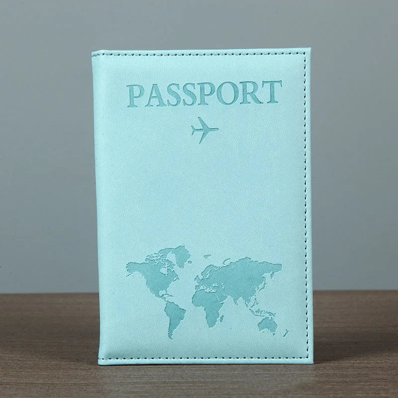 Passport cover designed to travel safe
