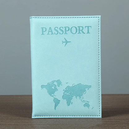 Passport cover designed to travel safe