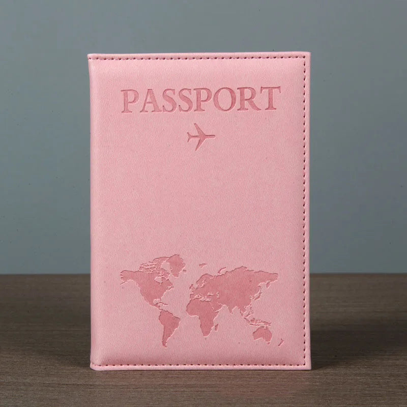 Passport cover designed to travel safe