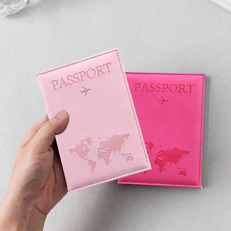 Passport cover designed to travel safe