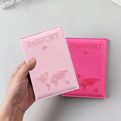 Passport cover designed to travel safe