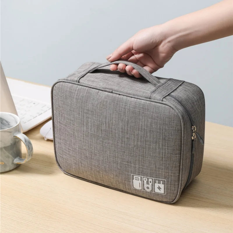 Cable accessories travel case
