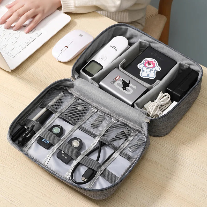 Cable accessories travel case