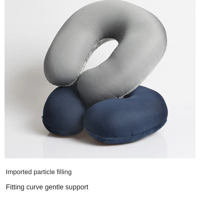 Travel neck pillow made for comfort travel with relaxation