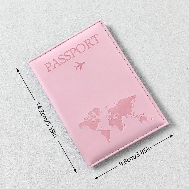 Passport cover designed to travel safe