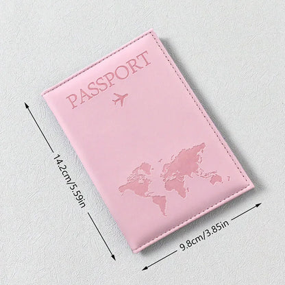 Passport cover designed to travel safe