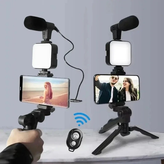 Travel tripod all in-one kit ready for on the go to create unmatchable content!