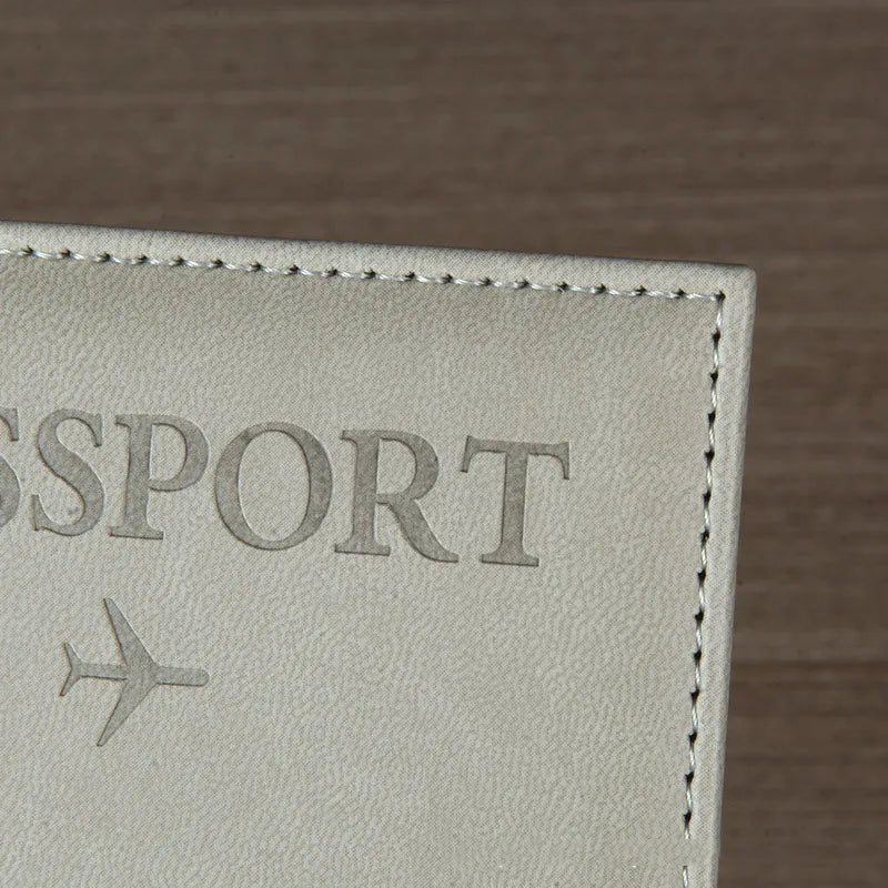 Passport cover designed to travel safe