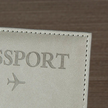 Passport cover designed to travel safe