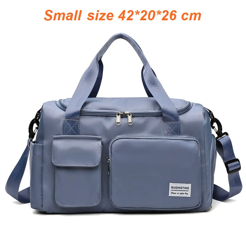 Unisex Travel Bags with shoe compartment with 13 different colour options