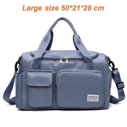Unisex Travel Bags with shoe compartment with 13 different colour options