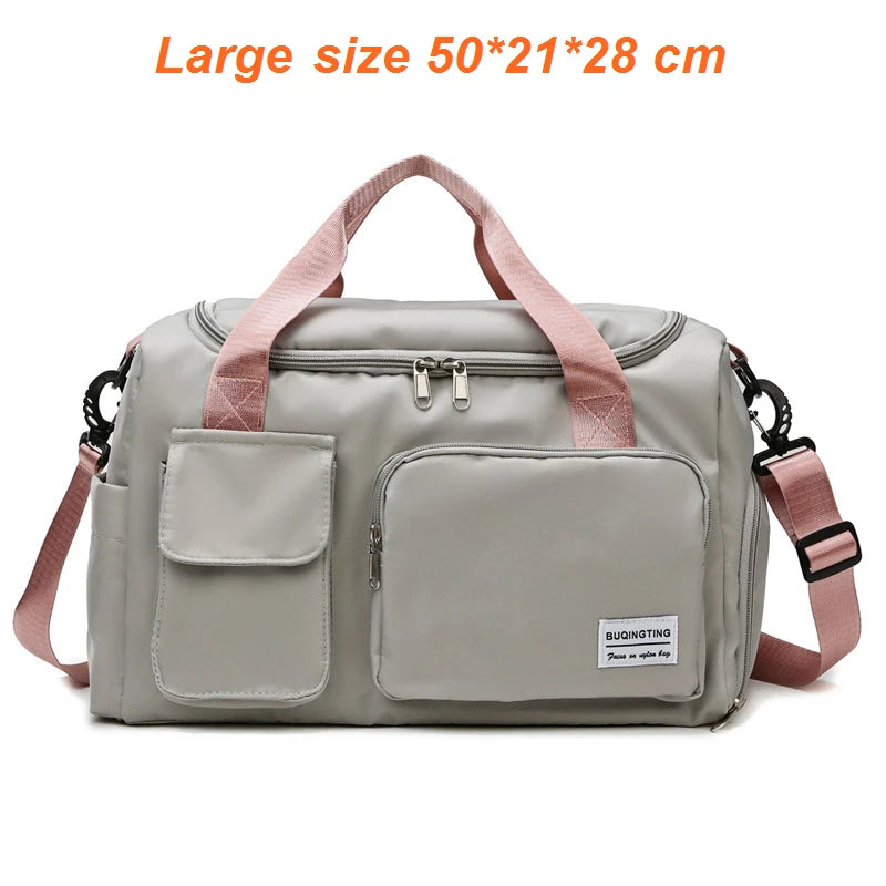 Unisex Travel Bags with shoe compartment with 13 different colour options