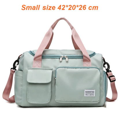 Unisex Travel Bags with shoe compartment with 13 different colour options