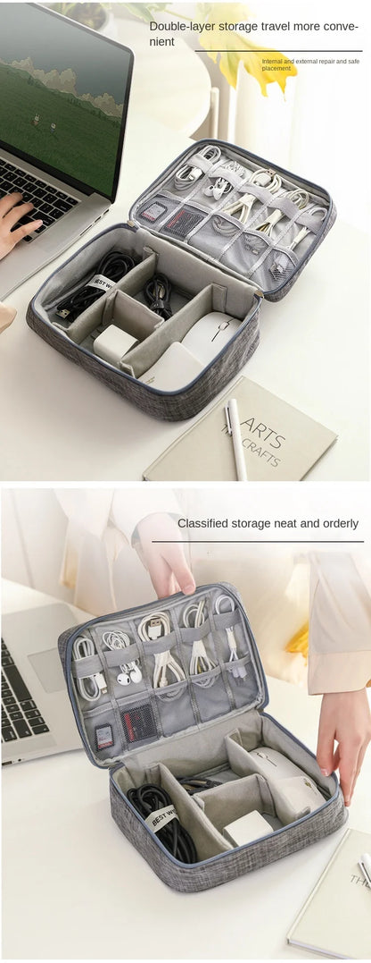 Cable accessories travel case