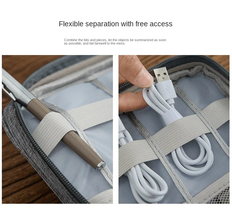 Cable accessories travel case