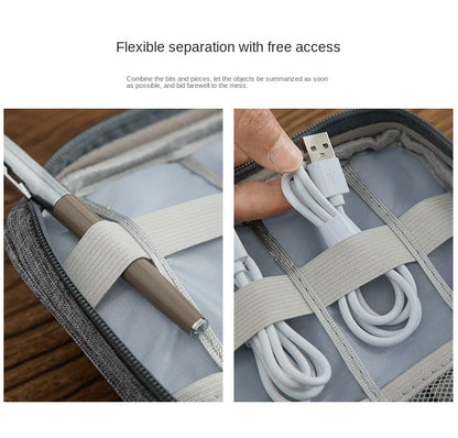 Cable accessories travel case