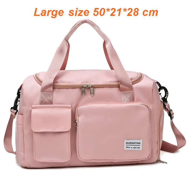 Unisex Travel Bags with shoe compartment with 13 different colour options