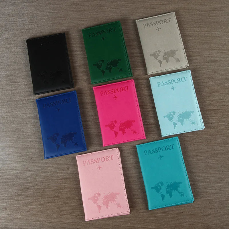 Passport cover designed to travel safe